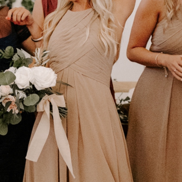 Azazie Dresses & Skirts - Azazie Ginger Taupe